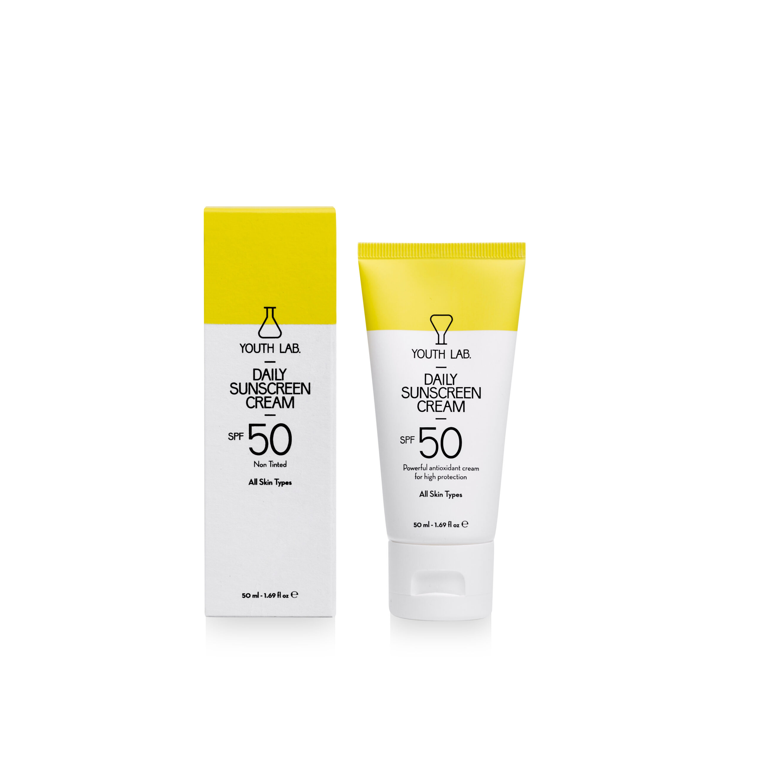 Youth Lab Daily Sunscreen Cream SPF50 (50ml) pa ngjyrë