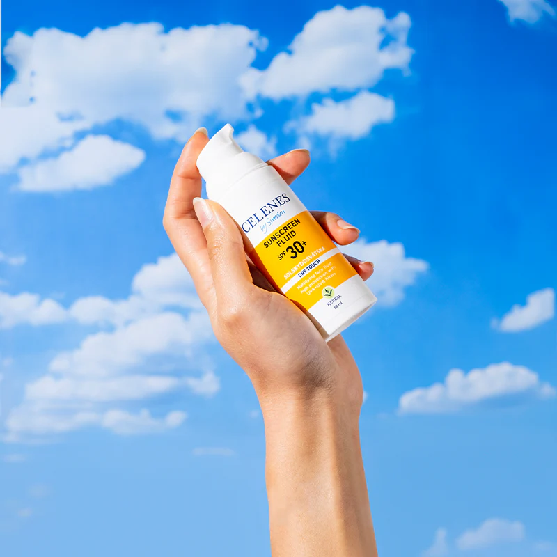 CELENES by Sweden Sunscreen Fluid SPF30 (Dry Touch) 50ml