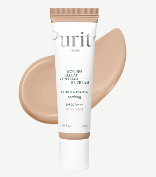 Purito Wonder Releaf Centella BB Cream SPF30 PA+++ 30ml Light Beige nr. 21