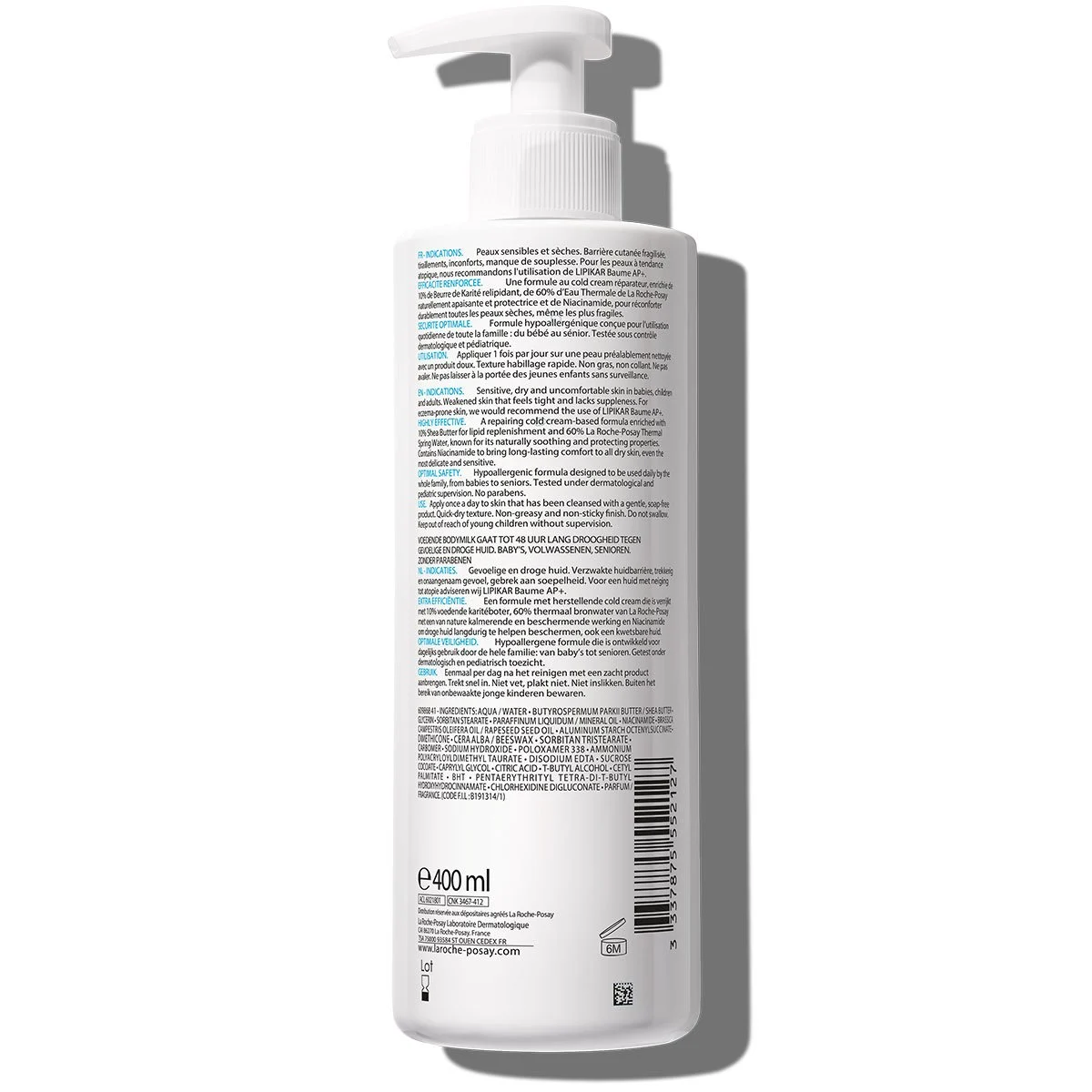 la roche possay lipikar lait