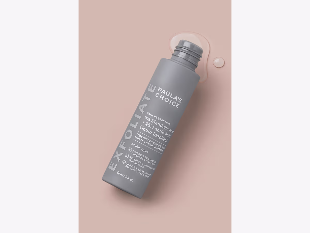 Paula's Choice 6% Mandelic + 2% Lactic Acid AHA Liquid Exfoliant 88ml Paula's Choice 6% Mandelic + 2% Lactic Acid AHA Liquid Exfoliant 88ml