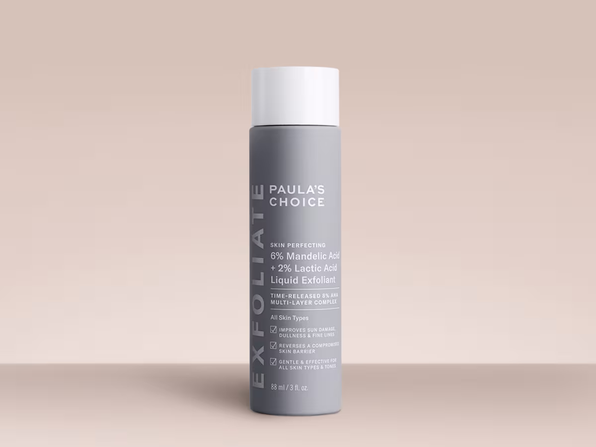Paula's Choice 6% Mandelic + 2% Lactic Acid AHA Liquid Exfoliant 88ml Paula's Choice 6% Mandelic + 2% Lactic Acid AHA Liquid Exfoliant 88ml
