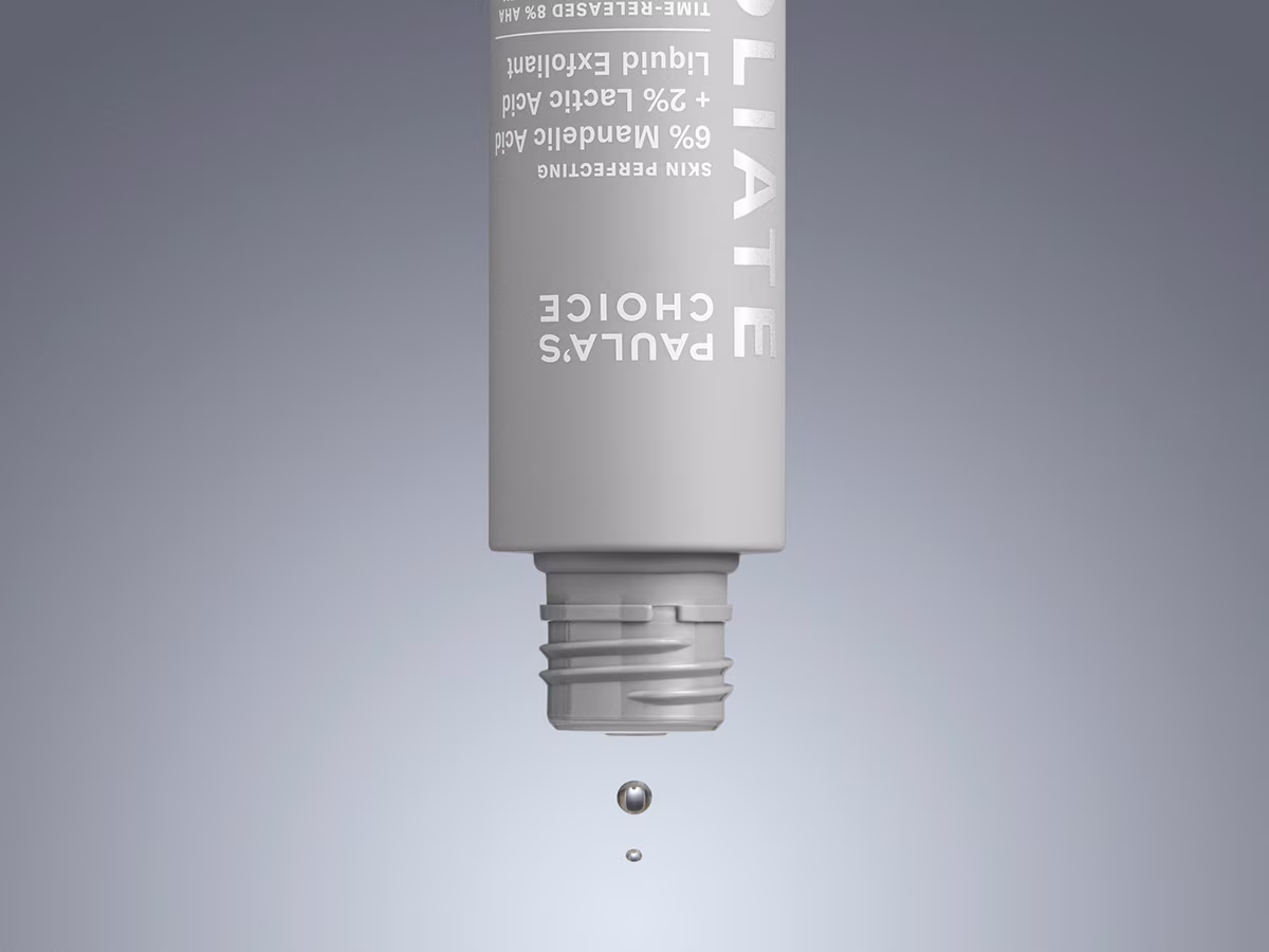 Paula's Choice 6% Mandelic + 2% Lactic Acid AHA Liquid Exfoliant 88ml Paula's Choice 6% Mandelic + 2% Lactic Acid AHA Liquid Exfoliant 88ml