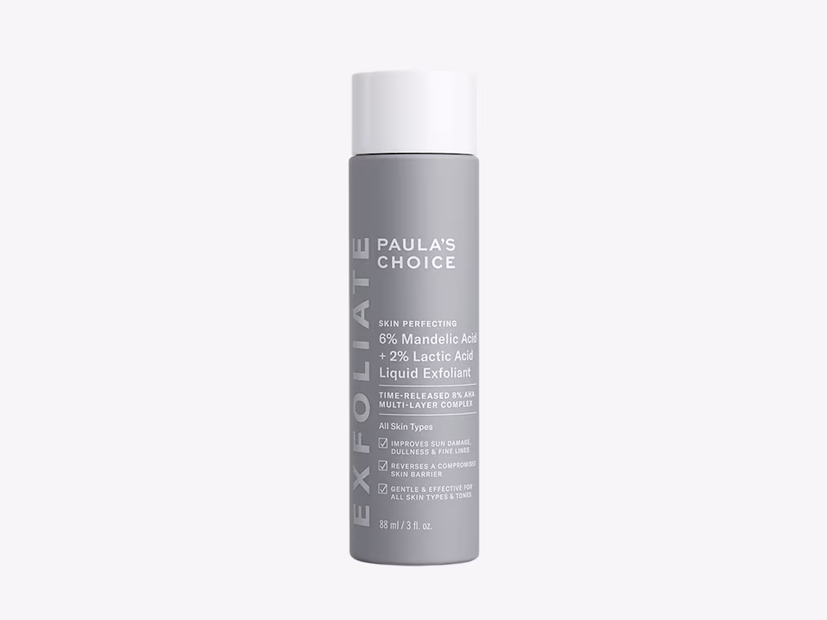 Paula's Choice 6% Mandelic + 2% Lactic Acid AHA Liquid Exfoliant 88ml Paula's Choice 6% Mandelic + 2% Lactic Acid AHA Liquid Exfoliant 88ml