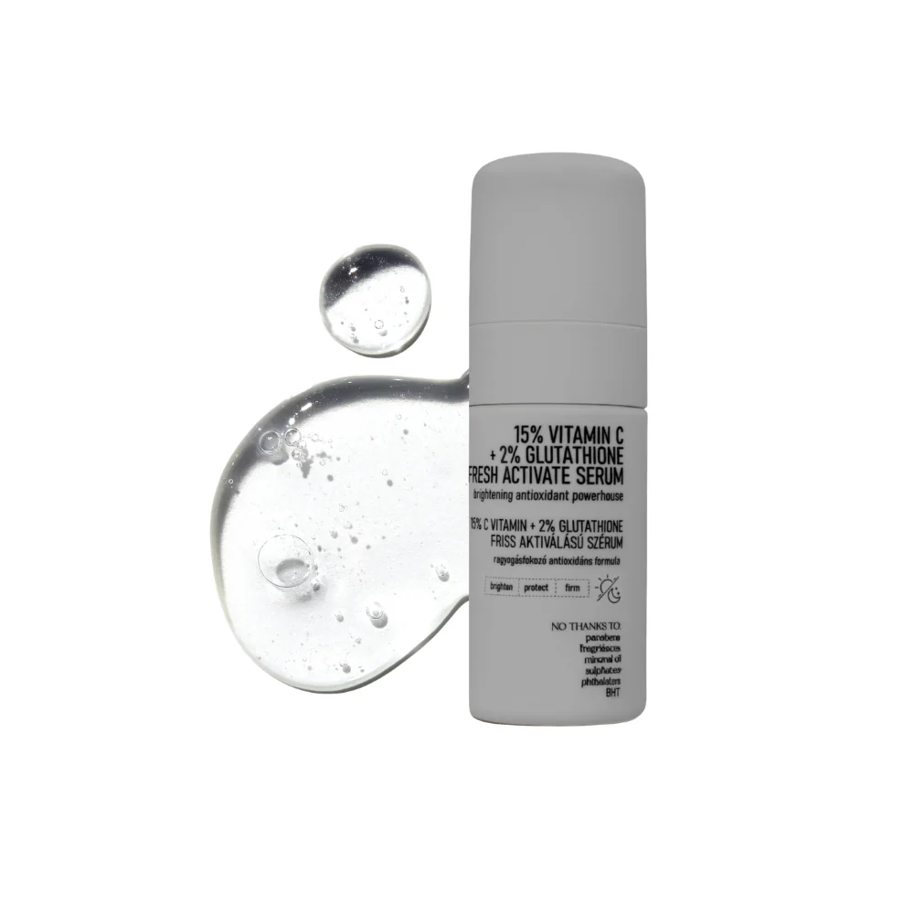 Nerds 15% Vitamin C + 2% Glutathione Fresh Active Serum 30ml