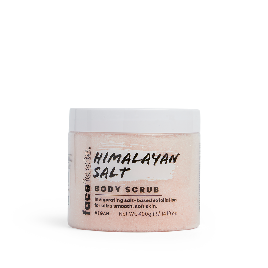facefacts Pink Himalayan Salt Body Scrub 400gr facefacts Pink Himalayan Salt Body Scrub 400gr