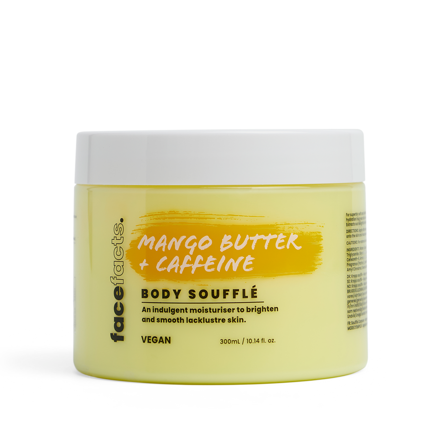 facefacts Mango Butter & Caffeine Body Soufflé 300ml