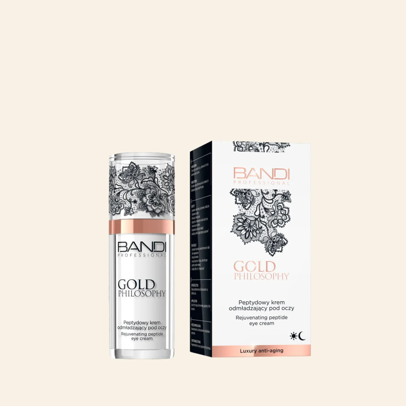 Bandi Gold Philosophy Peptide Rejuvenating Eye Cream