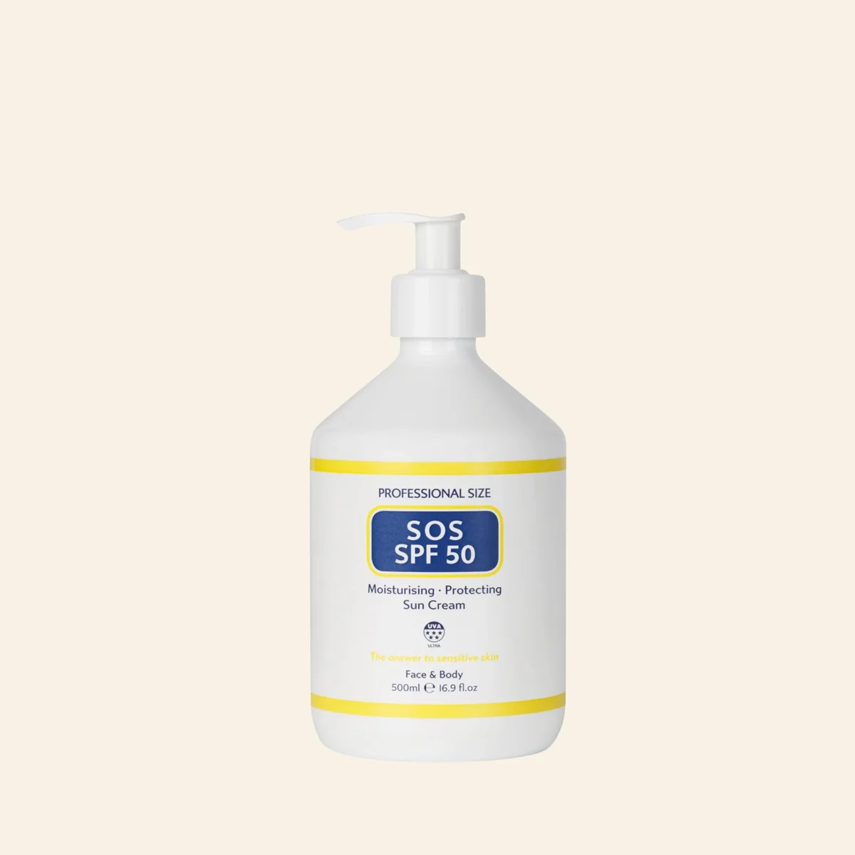 SOS Sun Cream SPF50 500ml