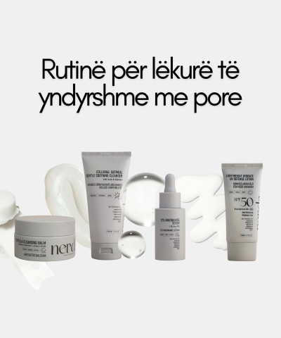 Nerds Skincare Set (për lëkurë të yndyrshme me pore)